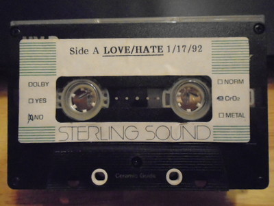 VERY RARE Love/Hate DEMO CASSETTE TAPE Wasted In America hard rock ...