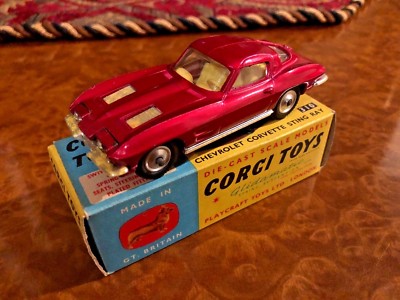 Vintage Corgi Toys | MIB | 1963 Chevrolet Corvette Stingray | No. 310 