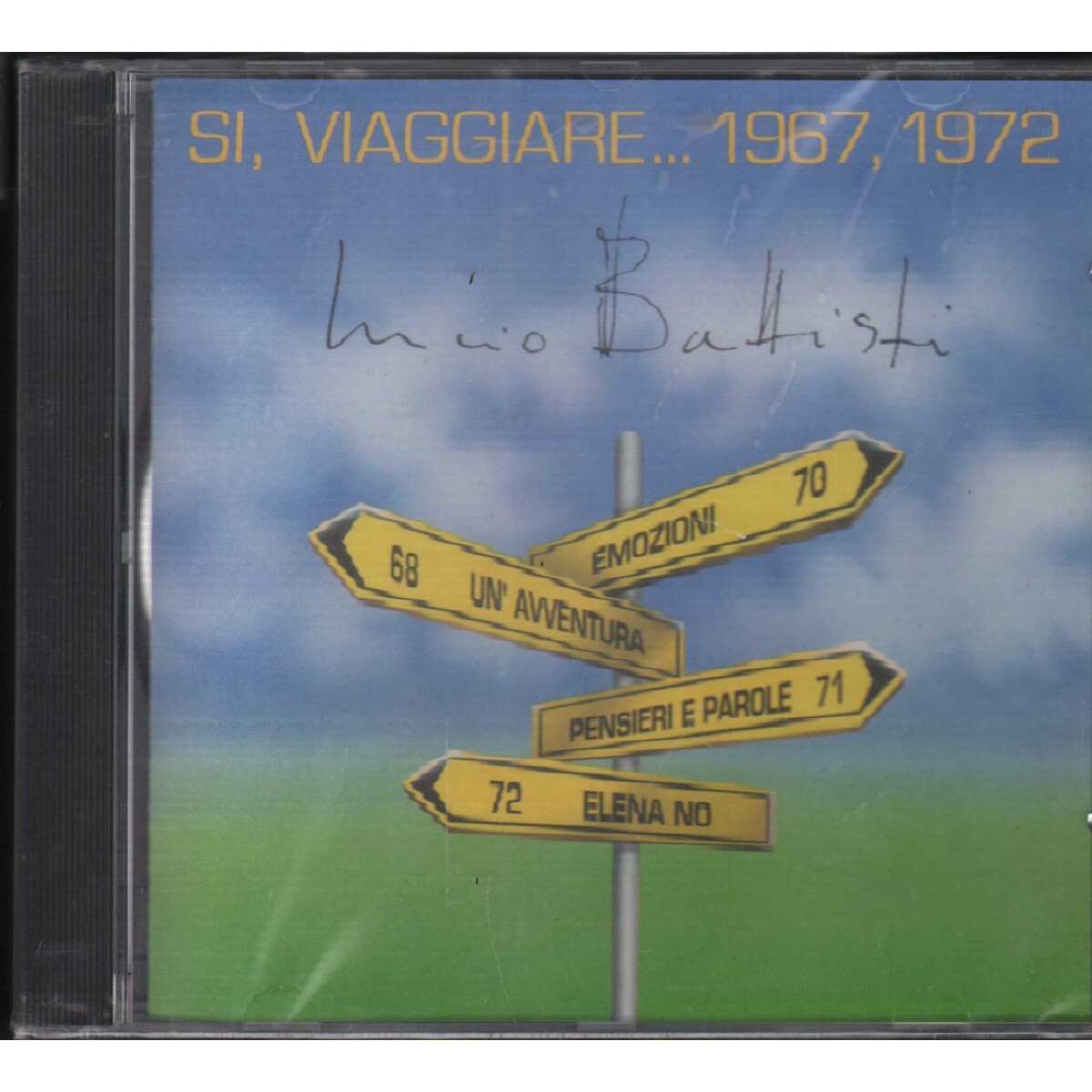 Lucio Battisti CD Si, Viaggi 1967, 1972 Ricordi – CDMRL339072 Sealed