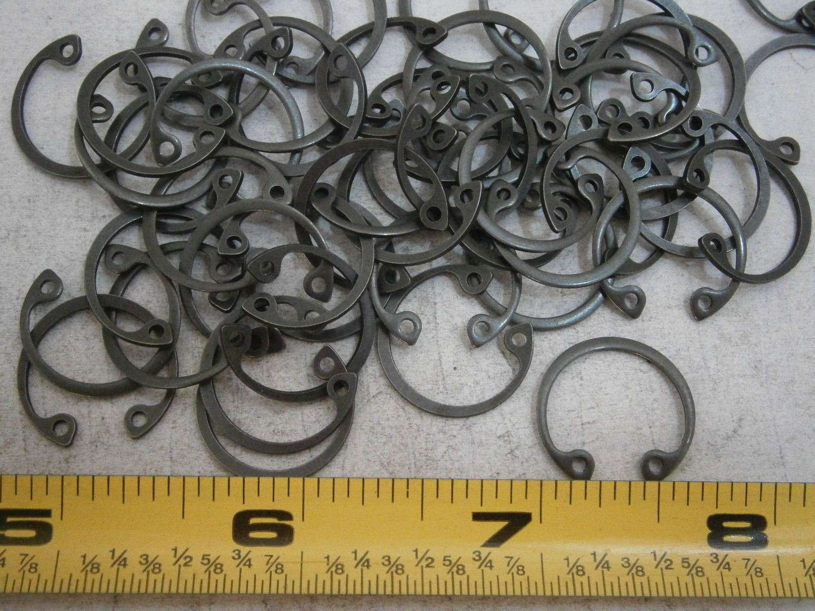 Waldes N500162ST Retaining Ring Bowed Internal for 5/8ID Steel Lot of