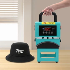 DIY Hat Heat Press Cap Press Machine Sublimation Transfer Print Machine USA