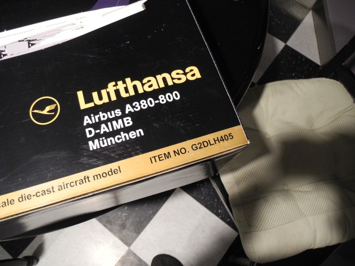 SUPER RARE Lufthansa Airbus A380-800 D-AIMB Gemini 200 1:200