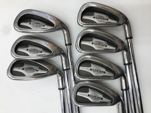 Set De Fers Callaway Steelhead X-14 - 7 Clubs (3,5,6,7,8,9,P), Droit, Flexible Ferme, Acier, Occasion Excellent état