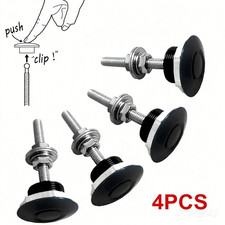 4pcs Aluminum Bumper Quick Release Fasteners Kit For Car Trunk Fender Hatch Lid 4pcs Aluminum Bumper Quick Release Fasteners Kit For Car Trunk Fender Hatch Lid