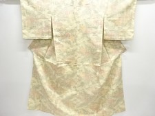7664865: JAPANESE KIMONO / ANTIQUE HITOE KIMONO / SILK / HON-SHIOZAWA / WOVEN KI