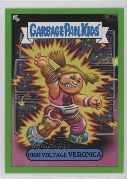 2024 Topps Garbage Pail Kids Battle of the Bands Green Day Booger #26a 2x9
