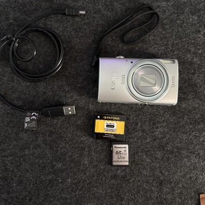 Canon Ixus 265 HS Digitalkamera silber Gut HD Fehler E32 Schaltet Sich Aus N.30s