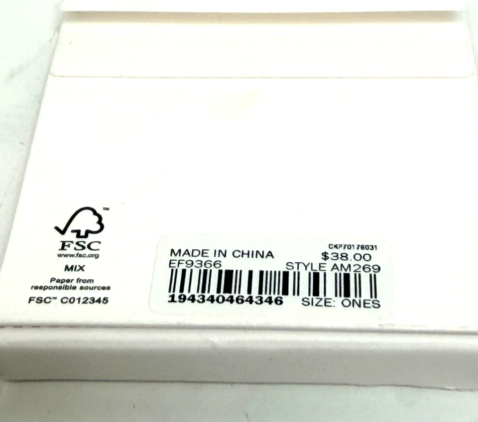 Collar de cadena con clip Madewell en plata clara 15-18" ajustable con etiquetas capas Foto 4 de 4