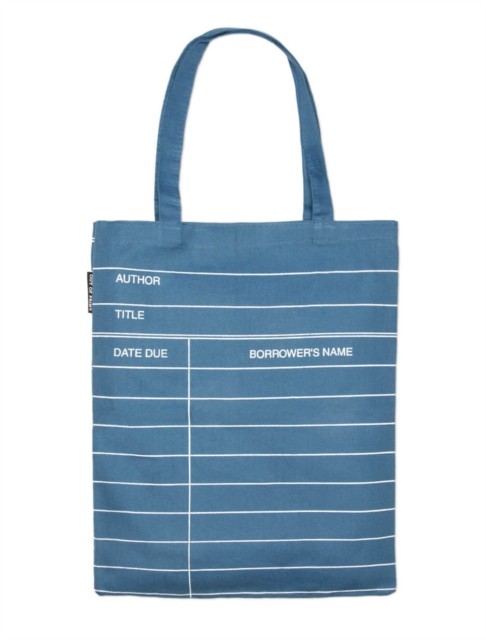 Library Card (Denim) Tote Bag Out Of Print - Image 3