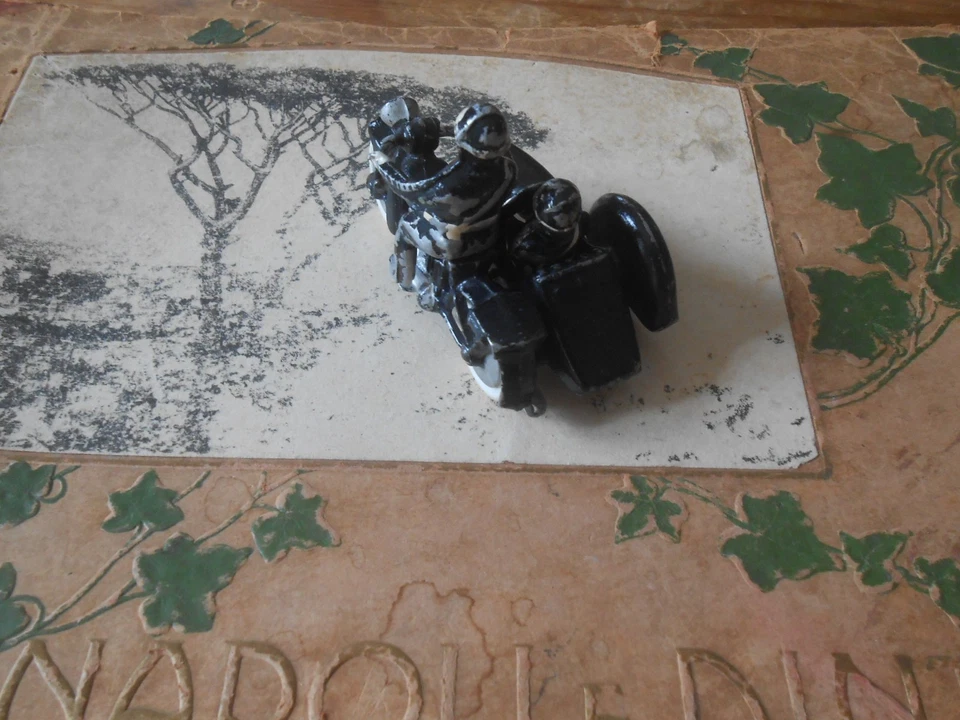 Cofalu,metallix police side car tour de France Norev quiralu dinky,solido - Photo 3/4