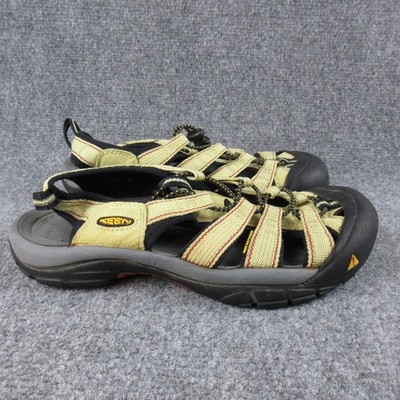 Keen Newport H2 Shoes Mens Size 8 Gray Tan Outdoor Sandals Water Hiking Trail