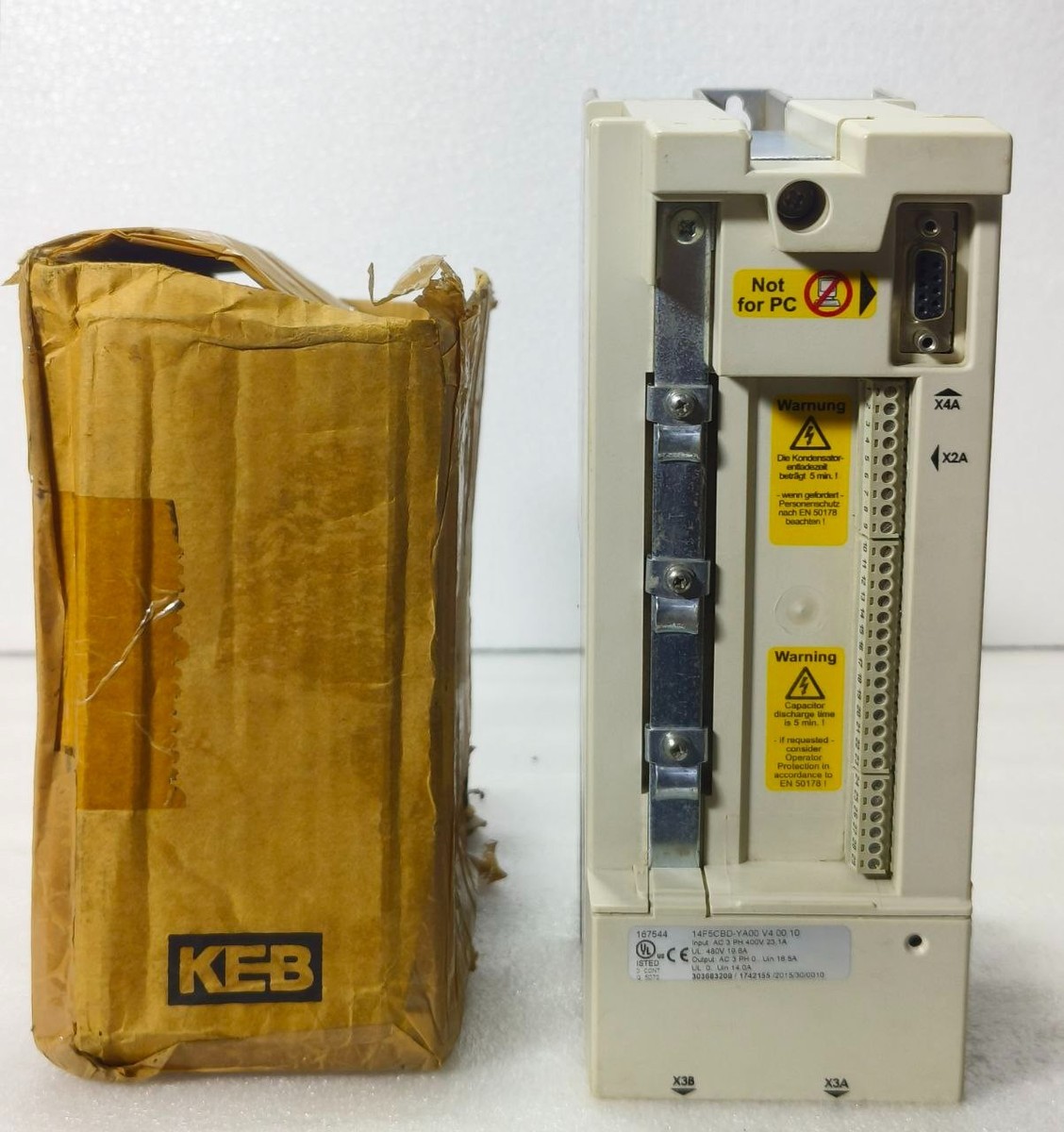 NEW🆕 KEB / HOMAG COMBIVERT INVERTER DRIVE 14F5CBD-YA00 | 3 PH