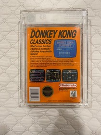 Donkey Kong Classics (Nintendo NES) VGA 85 NEW Sealed First Production Black 