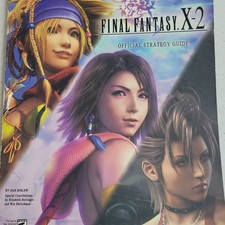 Final Fantasy X-2 Official Strategy Guide BradyGames Square Enix PS2 Book
