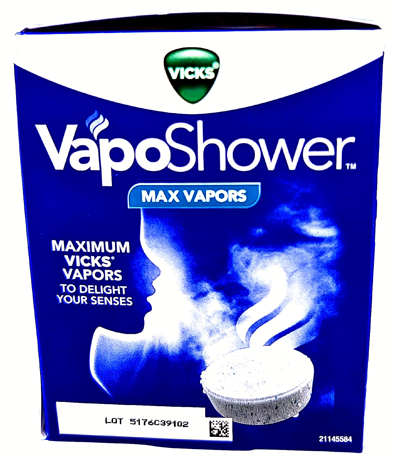 Vicks Vaposhower Max Vapors 8 Shower Tablets