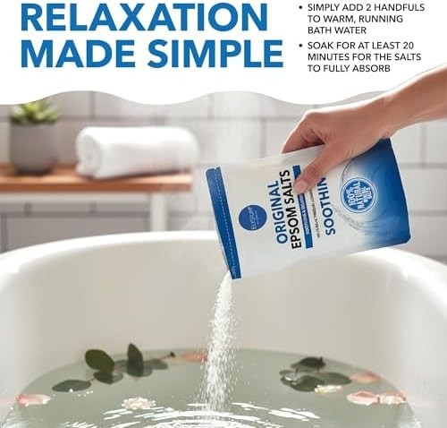 Elysium Epsom Salts 100% Natural Minerals for Muscle Relief, 450g | eBay UK