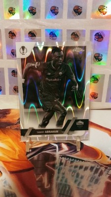 Tammy Abraham Ray Wave Topps Chrome Black and White AS Rom England