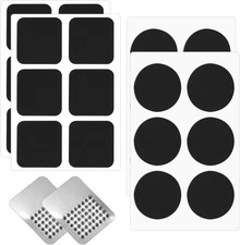 26Pcs Bike Tire Patch Repair Kit, Round Inner Tube Patch Kit Rectangular Bike Ti