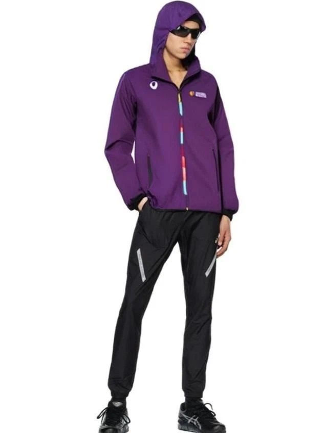 Asics Unisex Purple World Athletics Championship Oregon '22 Track Jacket M, NWT