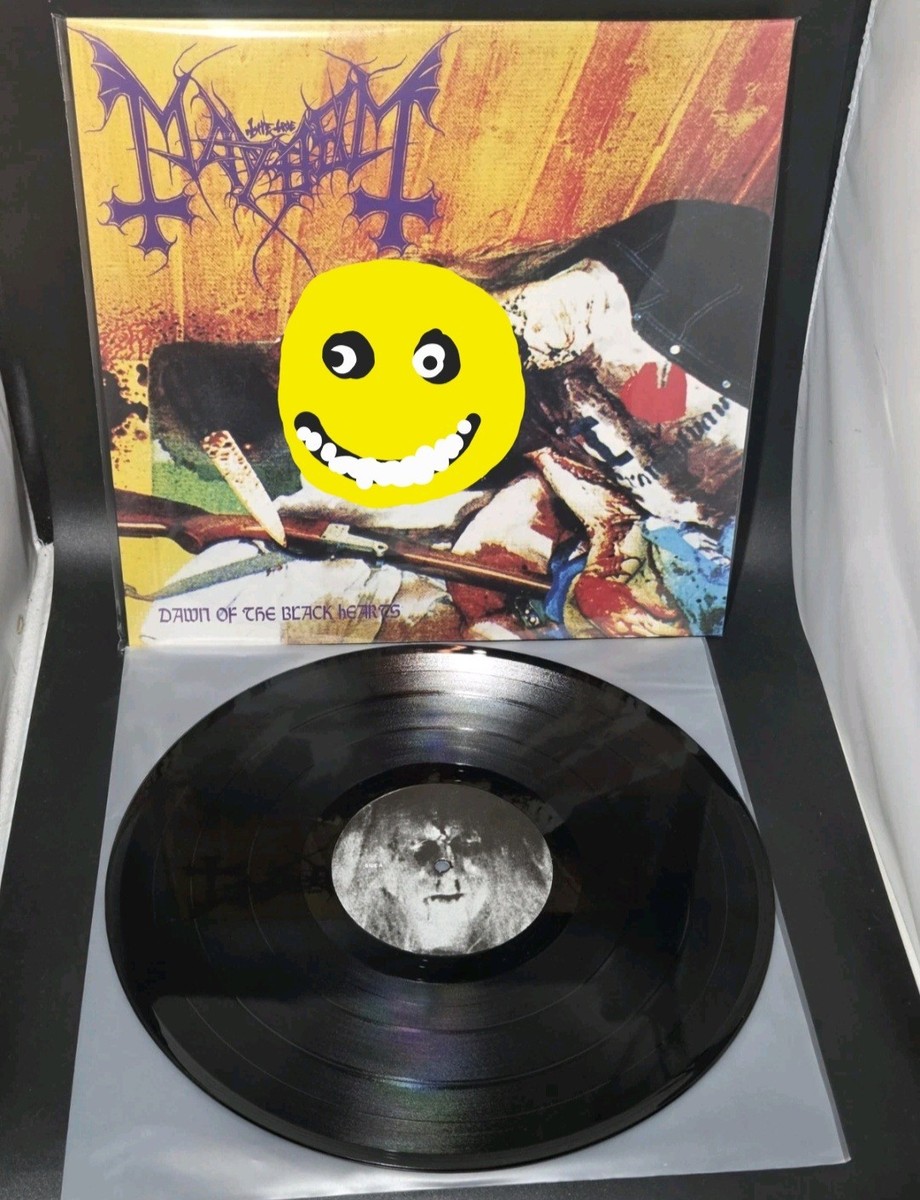 Mayhem Dawn Of The Black Hearts New Ltd Black Vinyl (Immortal