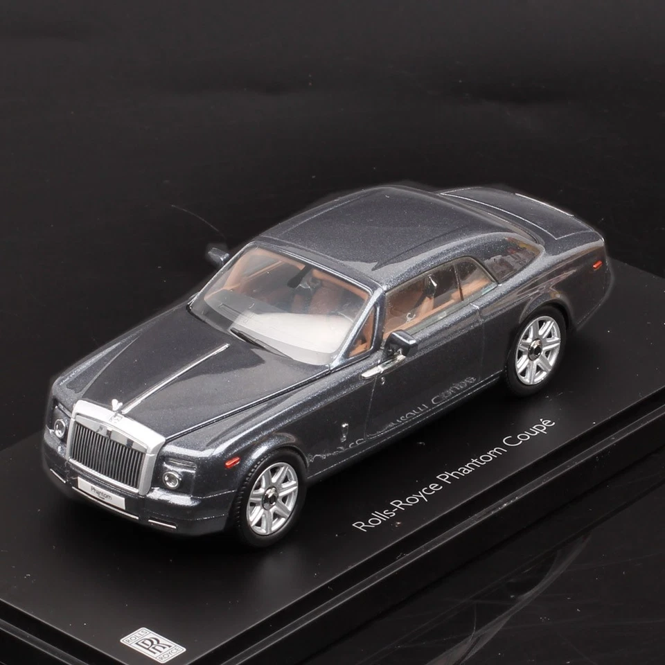 Kyosho 1/43 Scale Rolls Royce Phantom Coupe Diecast Car Model Toy DarkBlue - Image 3 of 4