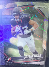 Jaylin Noel RC 2025 Panini Lazer Prizm #386- Texans E
