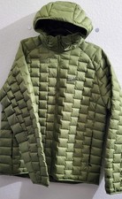 Mountain Hard Wear, Men-XL, Down Puffer Jacket Hoody, Light Cactus