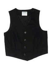 Old Navy Boys Black Tuxedo Vest Small kids