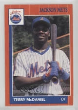 1990 Grand Slam Jackson Mets Terry McDaniel #27