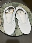 Revolution Dancewear White Leather Non Skid Acro Shoes #172 Size 6M — photo 2
