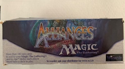 alliances mtg booster box Wizards of the Coast Magic: The Gathering - 45 Pack for sale online Each Alliances booster pack includes 12 cards to help customize and improve your deck Alliances Booster Box Factory Sealed