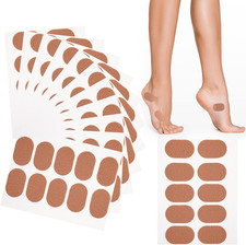 120 Pieces Moleskin for Blisters Adhesive Moleskin Pads Foot Protection Stickers