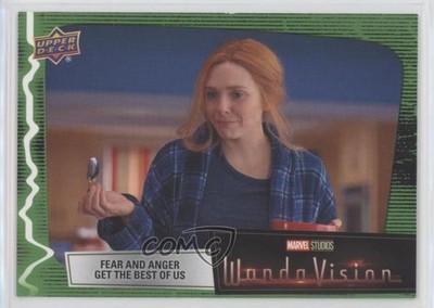 2022 Marvel Studios' WandaVision Green Vision 28/225 Wanda Maximoff #56 0g4
