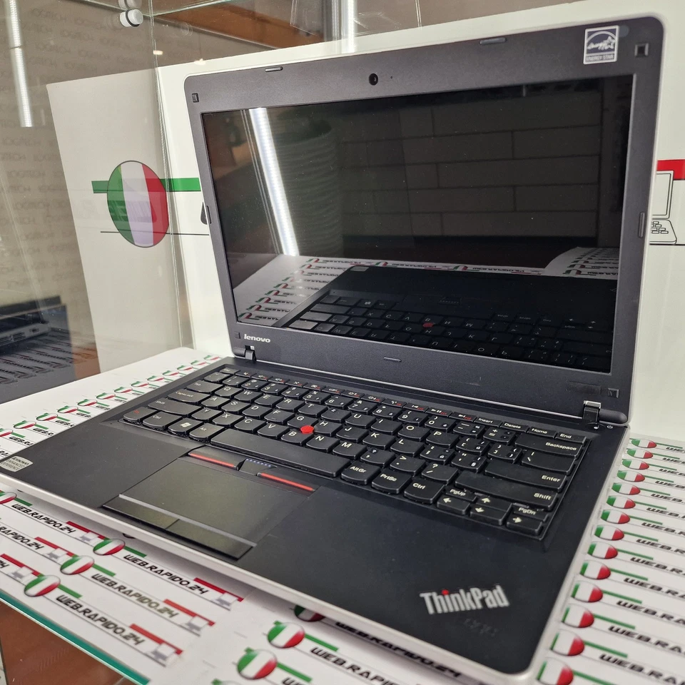 PC NOTEBOOK PORTATILE LENOVO EDGE 13.3" AMD TURION II K62 RAM 4GB SSD 128GB WIN7 - Immagine 2 di 4