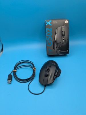 Logitech G G502 X Kabelgebundene Gaming-Maus, EWR2, Schwarz