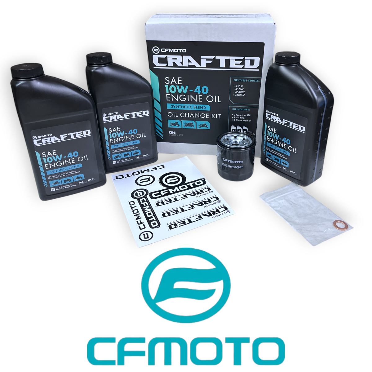 CFMOTO CF-852021-00814 - Genuine OEM 450cc Motorcycle Oil Change