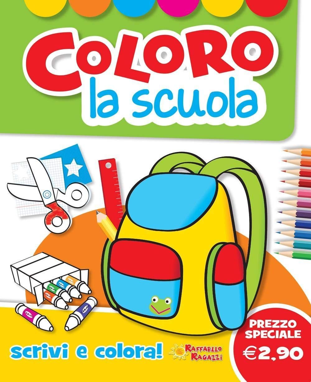 Цветной альбом la scuola. Редакция. иллюстрации (Taschenbuch)