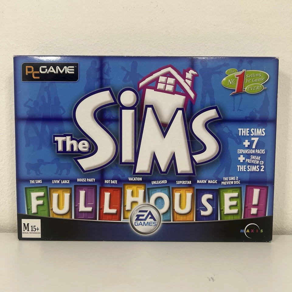 The Sims Full House! for PC - Base Game + 7 Expansions In Box! Big Box PC Game - Image 2 of 4