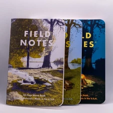 Field Notes Notebook 3-pack 2017 Campfire Limited Edition (opened unused)