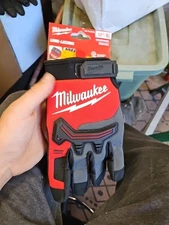 Milwaukee 48-73-8533 Wrecking Demolition Work Gloves X-LARGE ~NEW with TAGS~