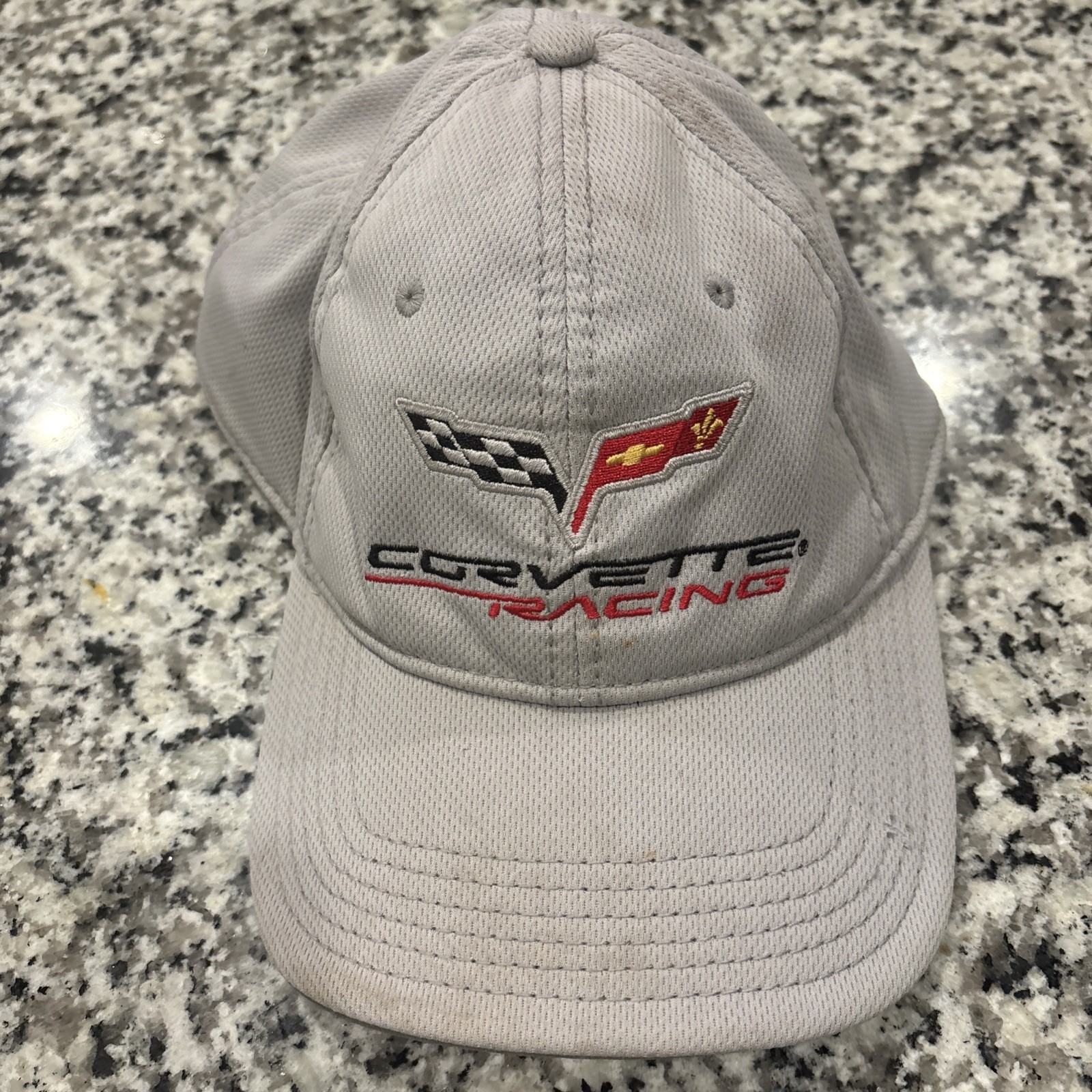 Vintage Corvette Racing Hat Strap Back One Size Fits All