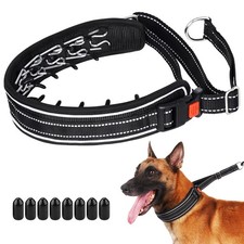 Mayerzon Martingale No Pull Dog Collar For Medium Large Dogs Patented Hidden Adj