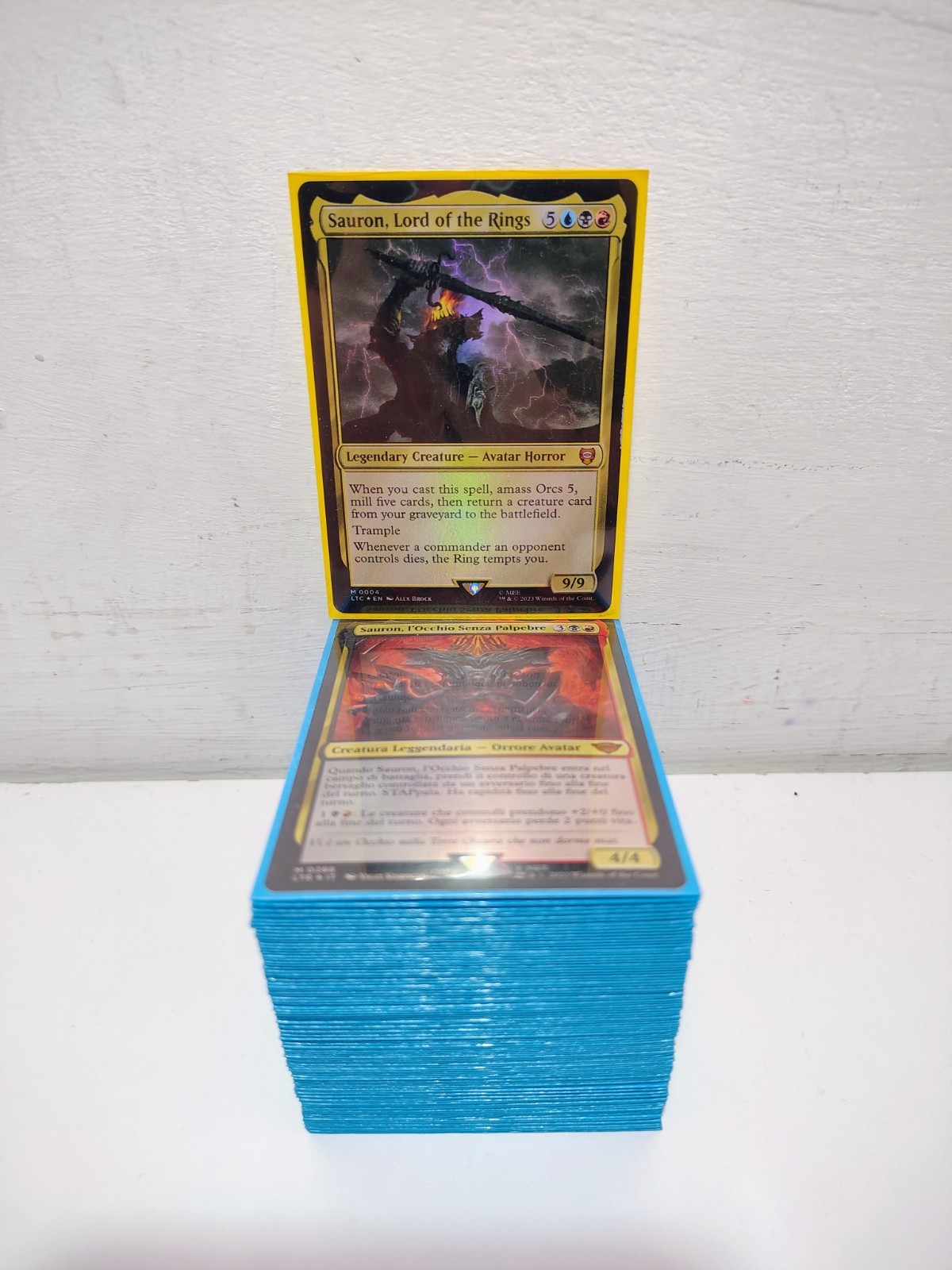 MTG Commander Deck Sauron, Lord Of The Rings EDH LOTR Set Bracket 2