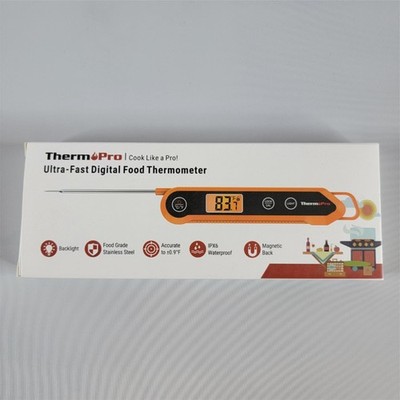 ThermoPro TP-03H Digital Food Thermometer Ultra-Fast Probe Folding