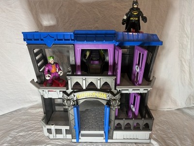 Imaginext Gotham City Jail Set w/ Batman & Joker Figures DC Super Friends Mattel