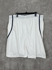Nike LeBron Basketball Shorts Mens L White Blue Dri-FIT 286068-100