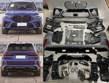 Für BMW X5 G05 Bodykit X5M F95 Style Kit Stoßstange vorne hinten mit Auspuff