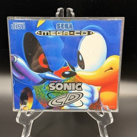 Sonic CD SEGA Mega-CD Game Boxed with Manual Included + BC Racers Demo Disc