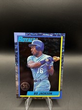 Bo Jackson 2025 Topps 35th Anniversary Blue Seismic /10 🔥 Card No. T90-62