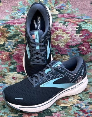 Women's Brooks Ghost 14 Shoes Black Running Shoes Size 10